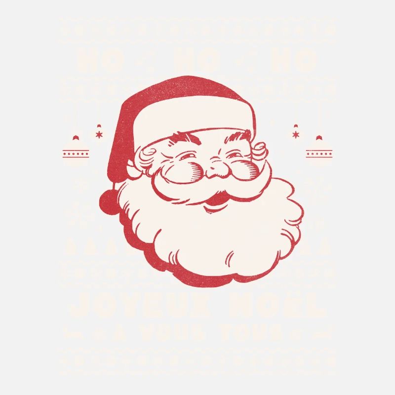 Joyeux Noël - Père Noël Style Pull Moche