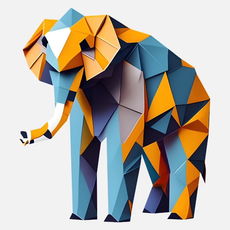 Art du papier éléphant