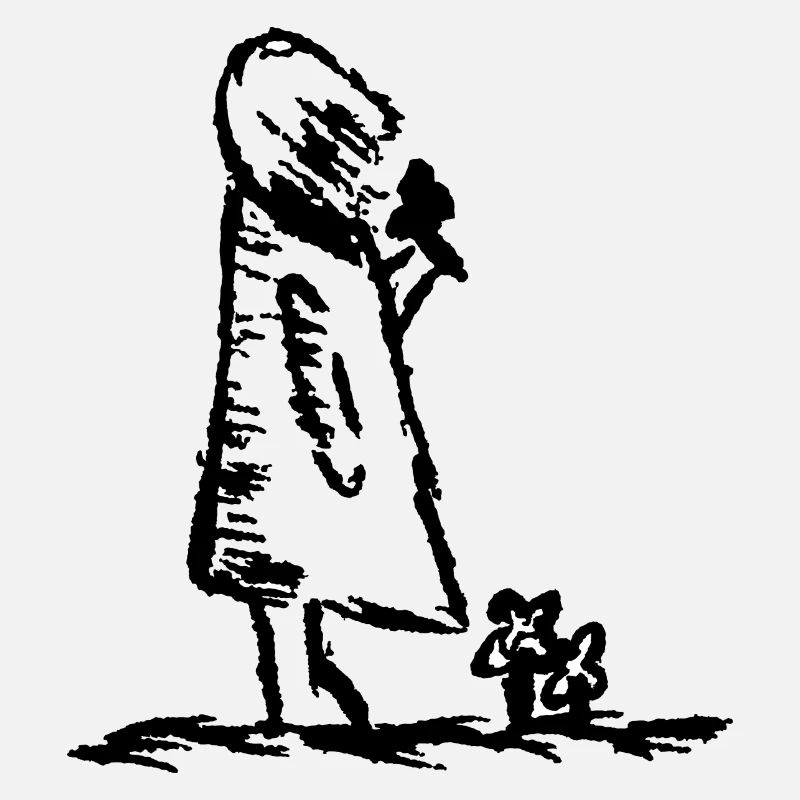 Fille à la fleur
