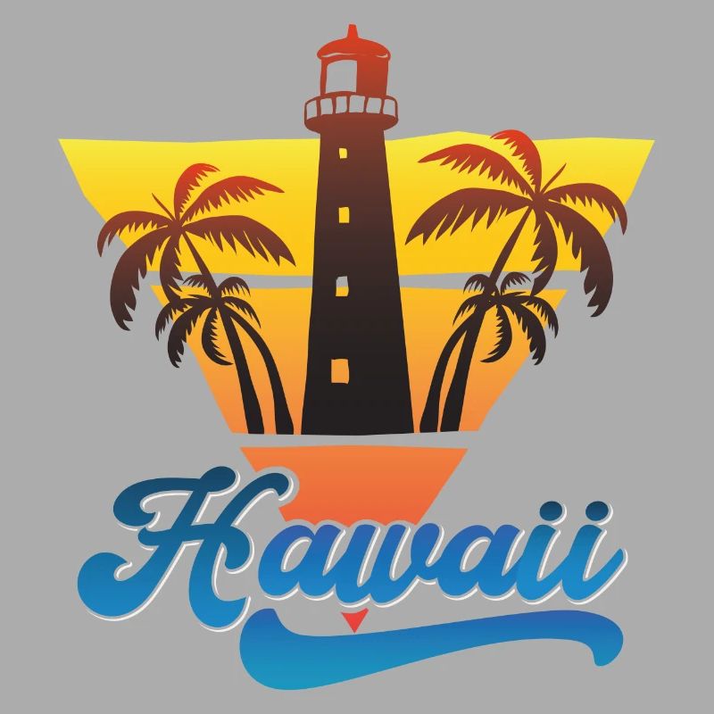 Conception de la plage du phare d’Hawaï