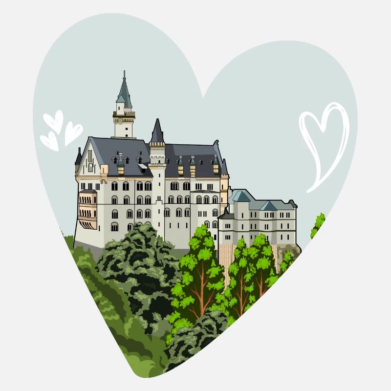 Château de Neuschwanstein // Illustration