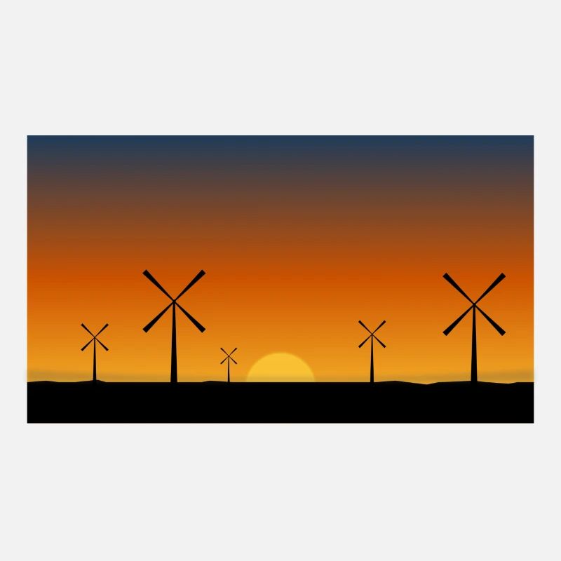windmill windmill wind turbine windrad23