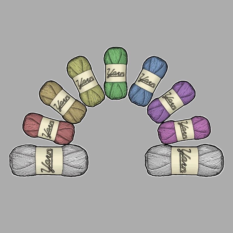 Regenbogen oder Garn