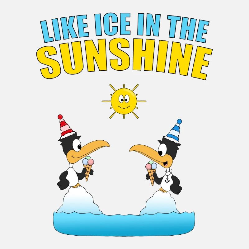 PINGUINE - EIS - LIEBE - TIERISCH - KIND - BABY