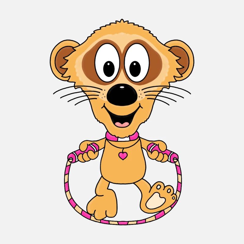 SPRINGSEIL - ERDMÄNNCHEN - SEILSPRINGEN - BABY