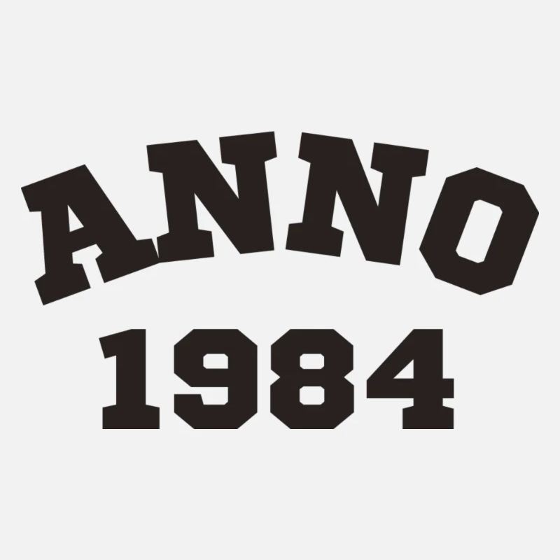 Anno 1984 Anniversaire Année de naissance