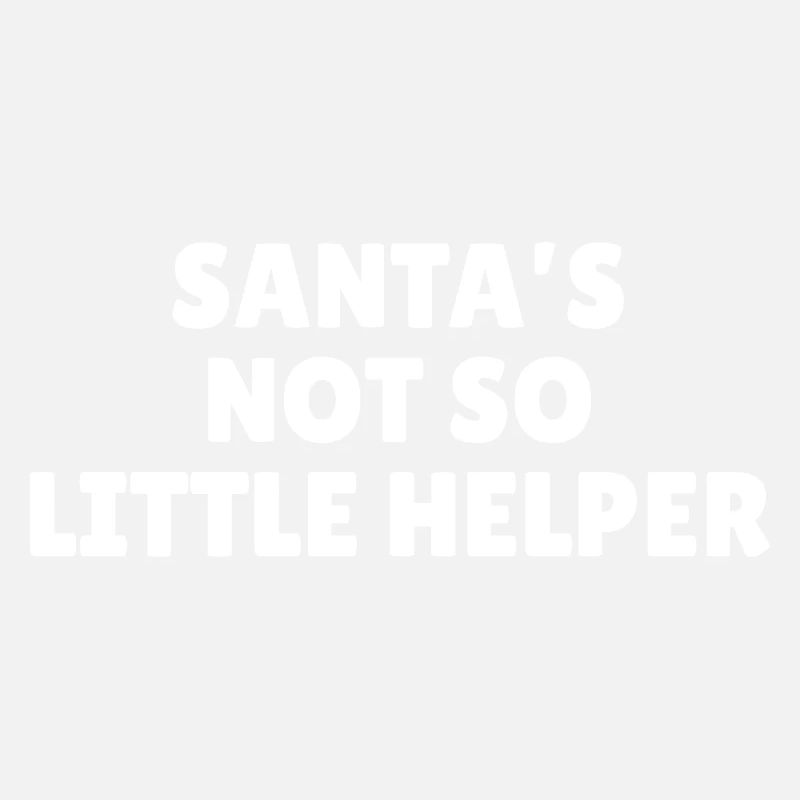 Santa's not so little helper funny Christmas
