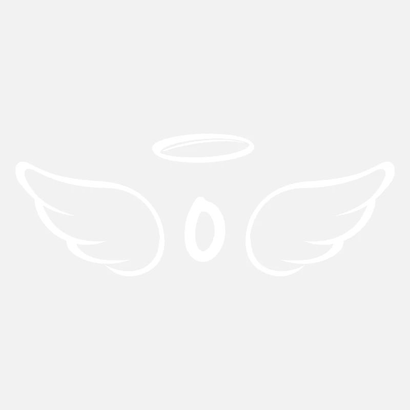 Lettre o ailes d’ange