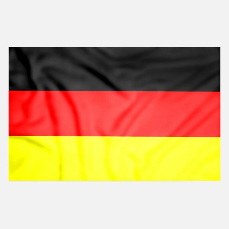 German flag. Geman Flag.