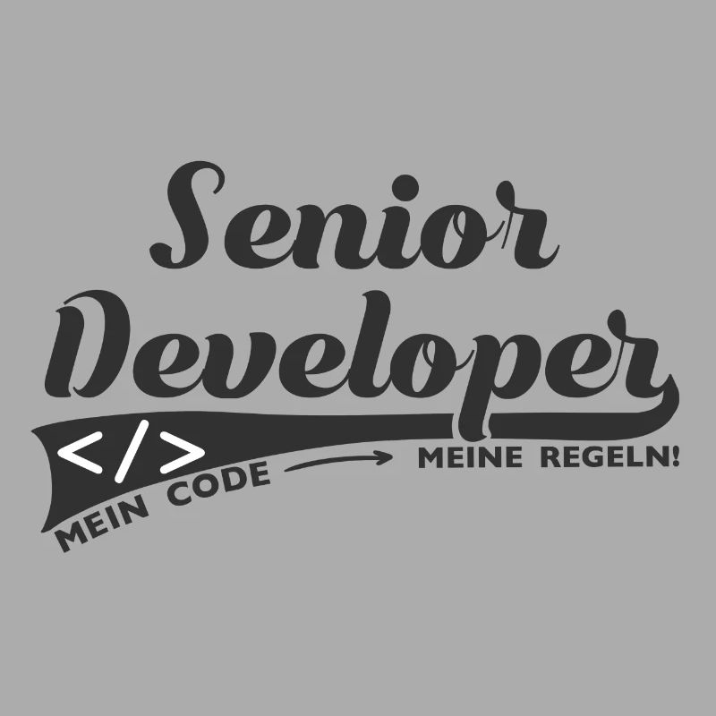 Senior Developer Software Entwickler Geschenk Nerd