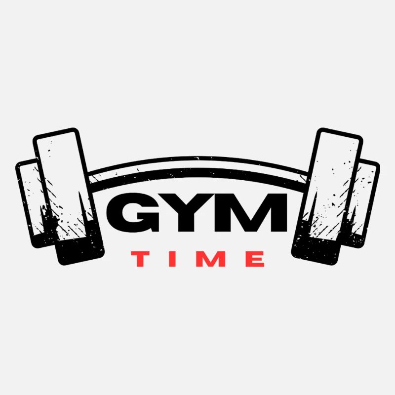 Gym Time text design