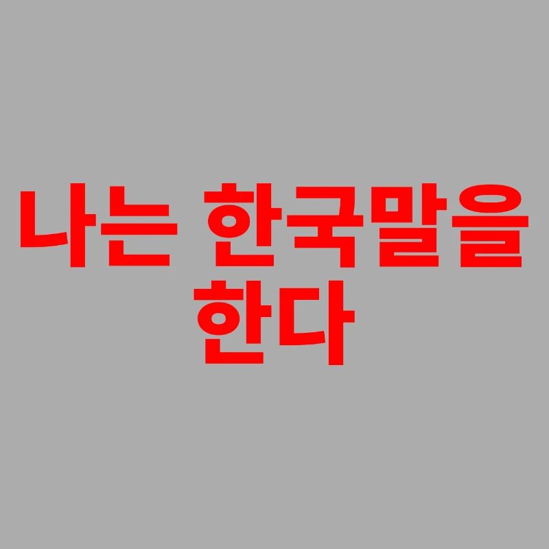 JE PARLE CORÉEN - LANGUE CORÉENNE