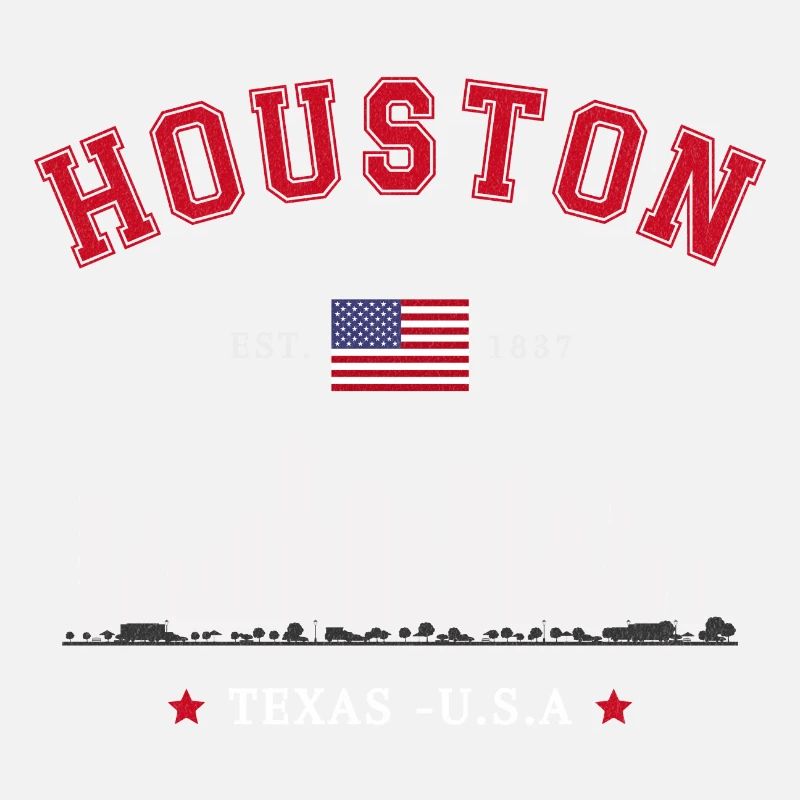 Houston, Texas, Est, 1837