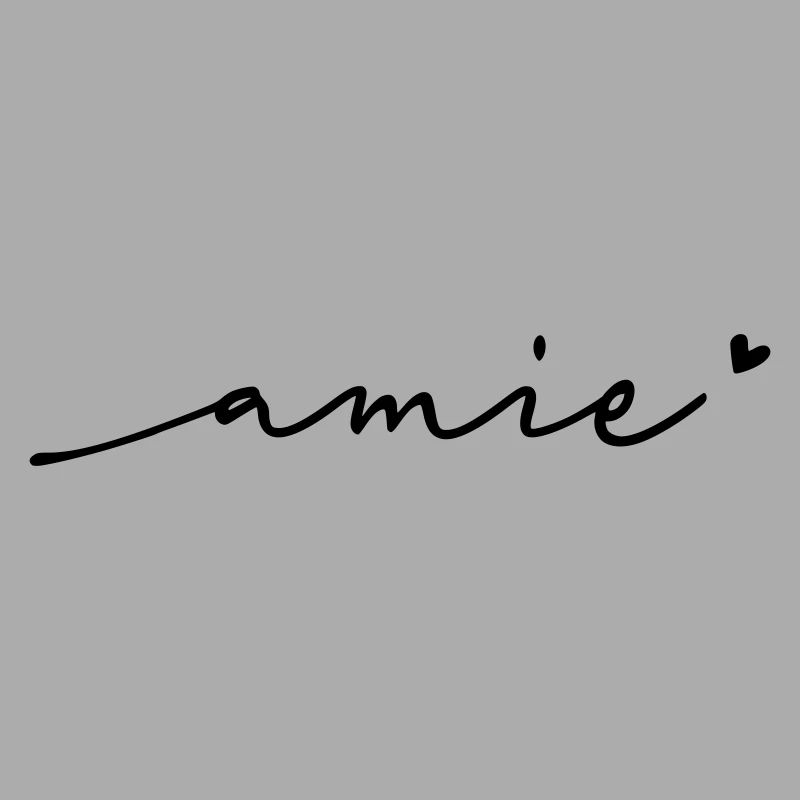 Amie Cursive Name