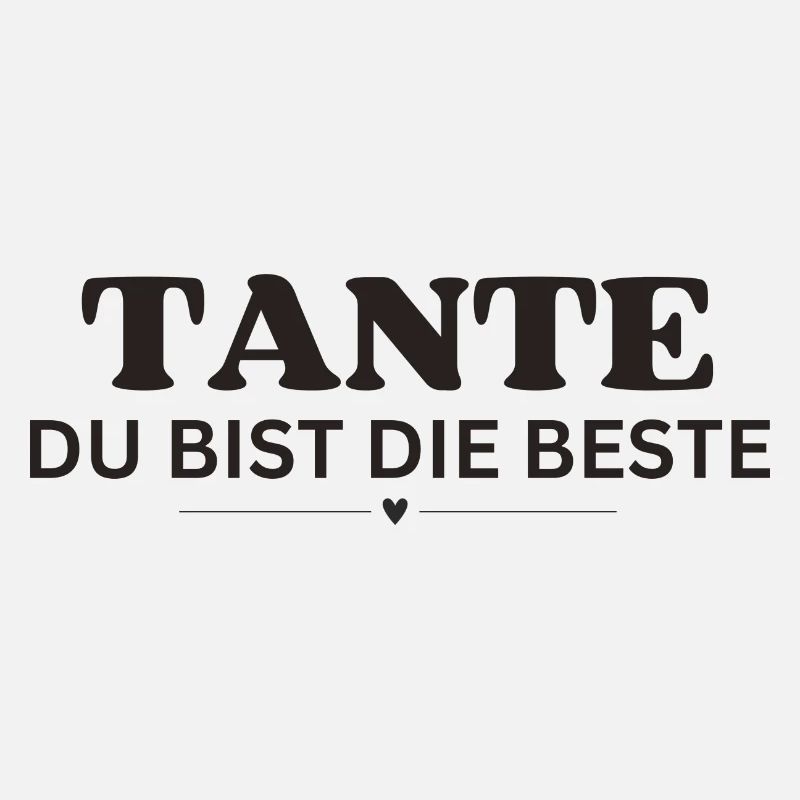 Tante du bist die Beste