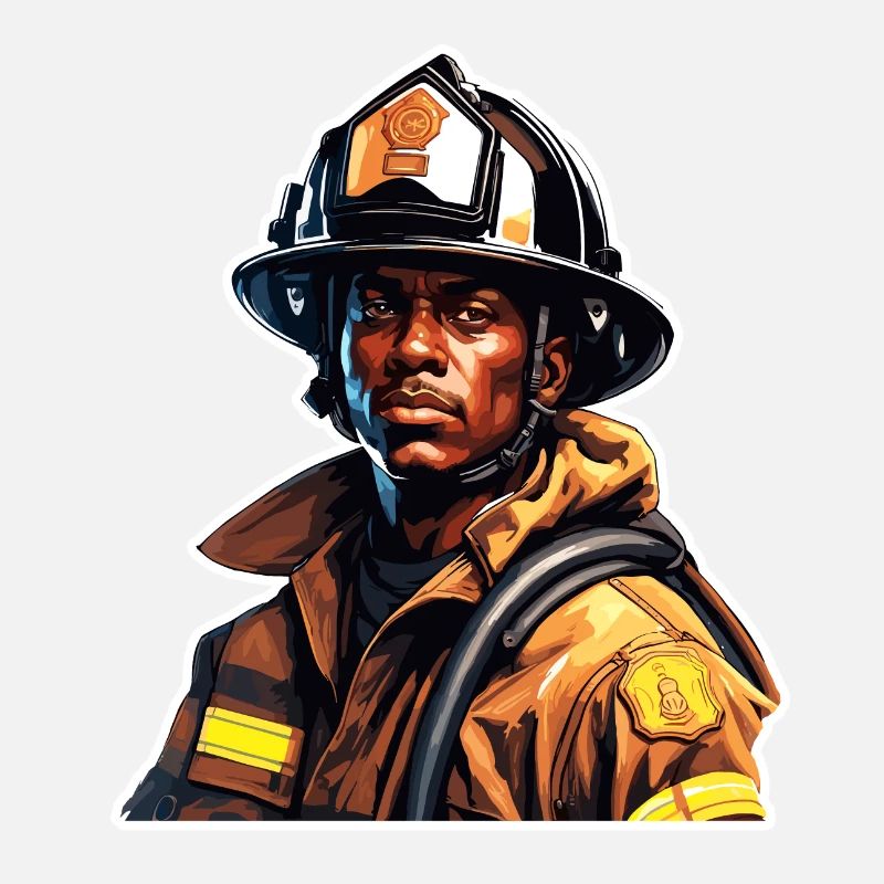 Firefighter / Fire / Fire / Extinguish / Hero