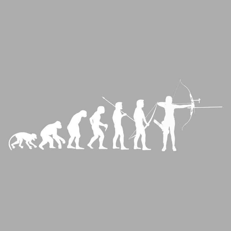 AEvolution de l'homme Arc Classique Recurve Archer