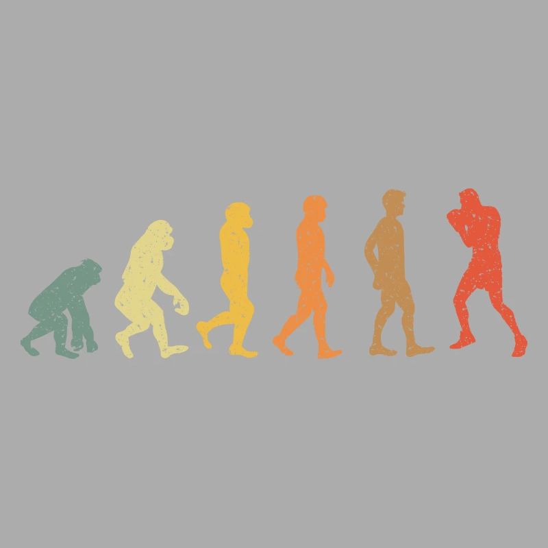 Boxes Evolution vintage retro
