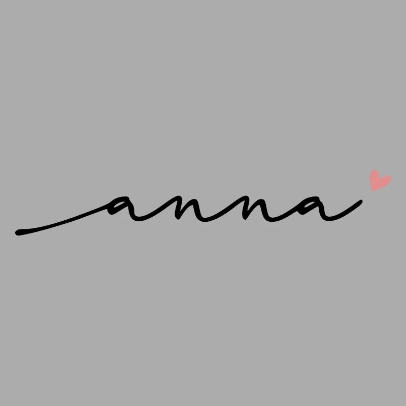 Anna Cursive Name