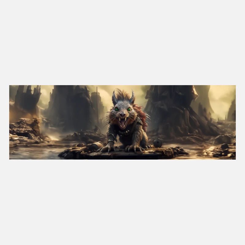 apocalypse world after mankind giant squirrel
