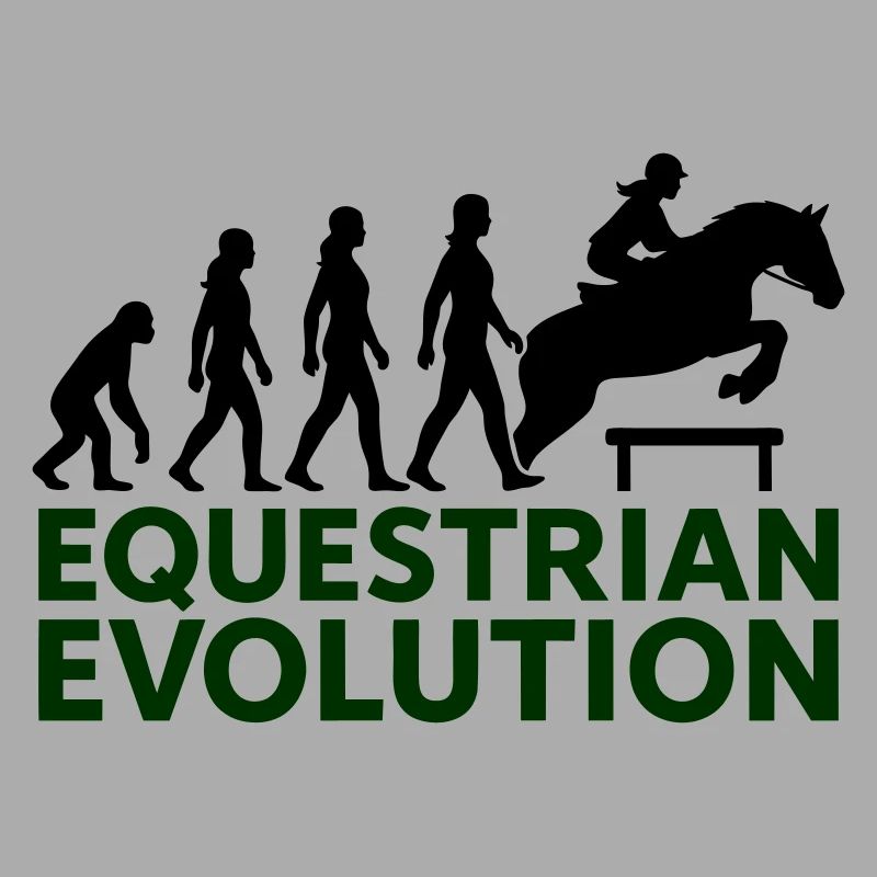 Equestrian Evolution Reiterin Geschenk Cool