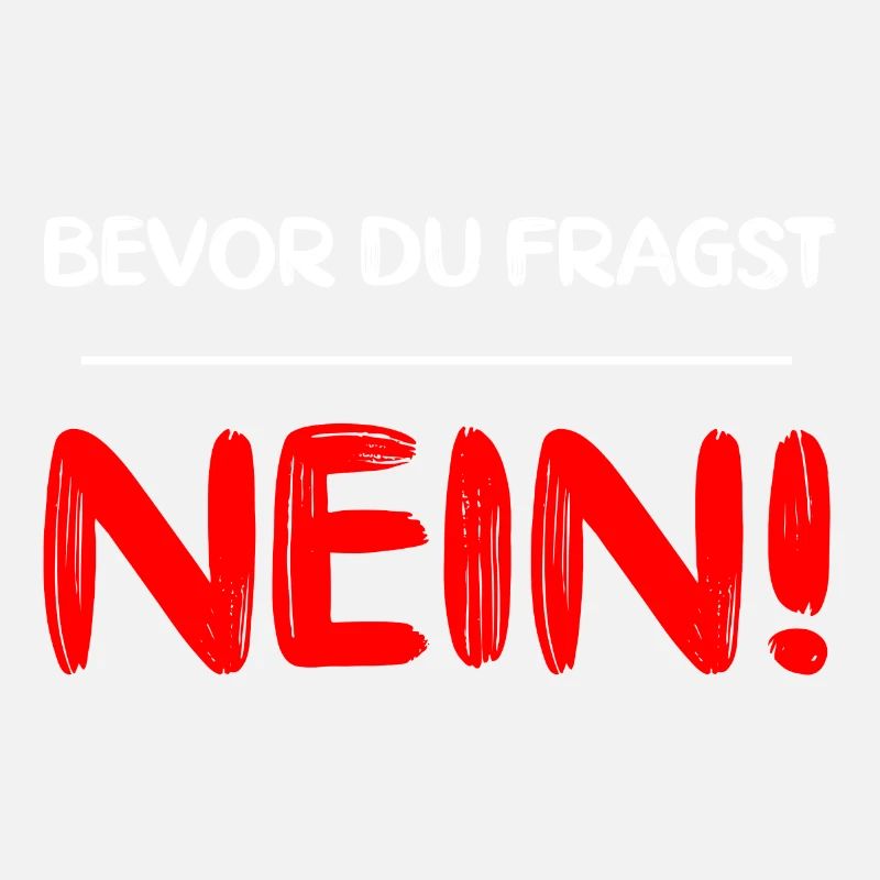 Avant de demander Non
