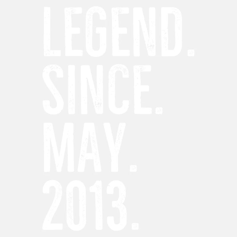 Legende seit Mai 2013