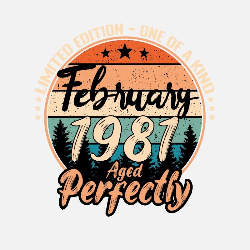 Février 1981 anniversaire 1981 légendes Février