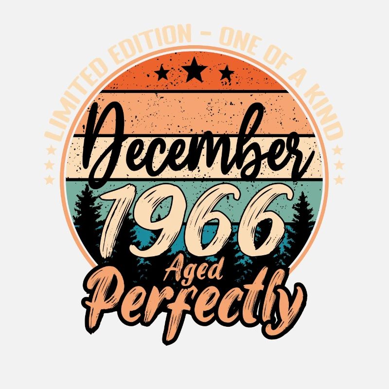 Décembre 1966 anniversaire 1966 légendes Décembre