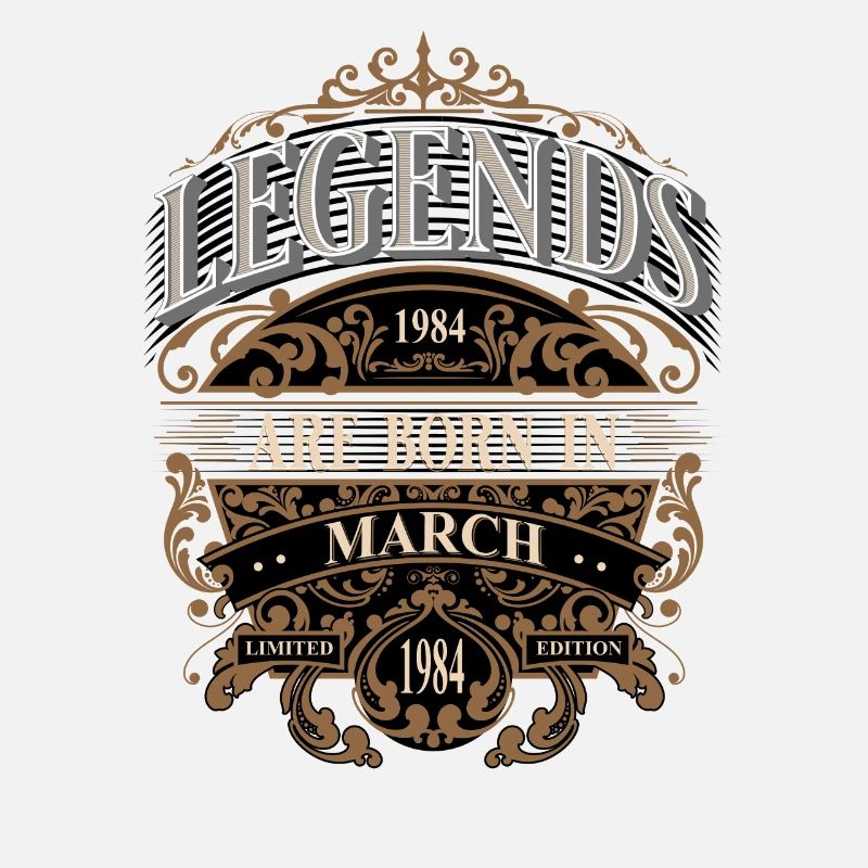 1984 Mars Naissance Anniversaire Année de naissance