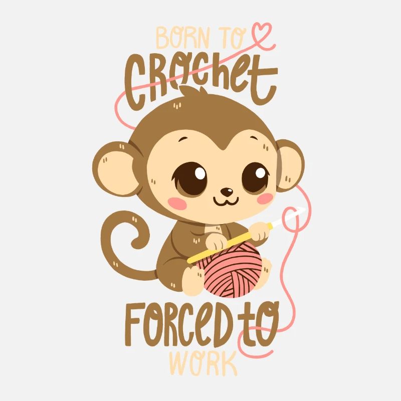 Né pour crocheter, forcé de travailler