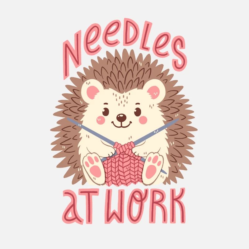 Needles at work