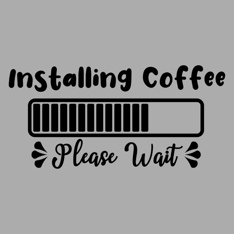 Installing Coffee Please Wait Loading