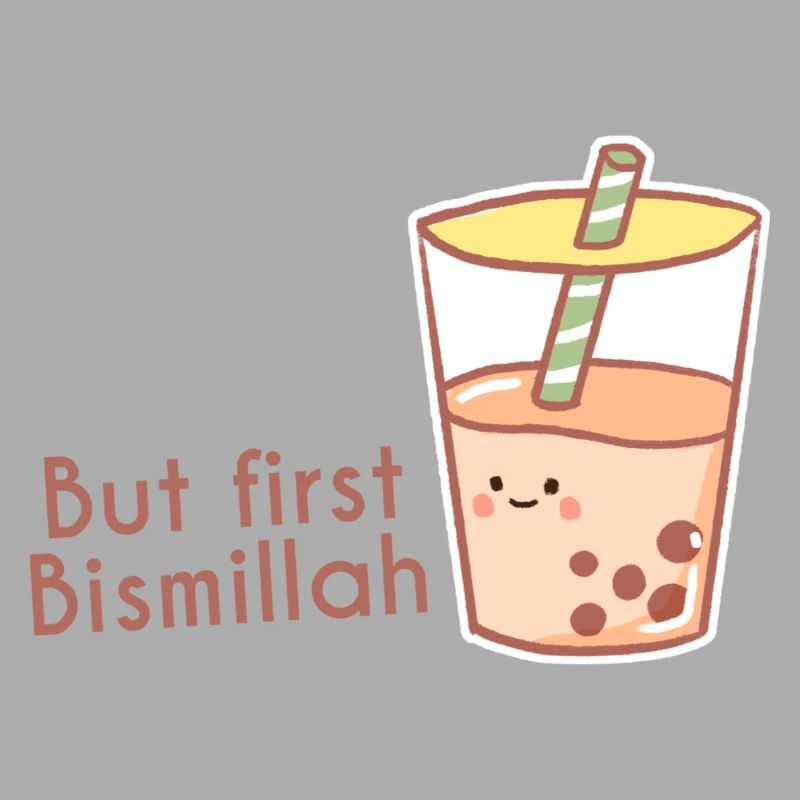 Mais d’abord Bismillah Bubble tea/ Islam