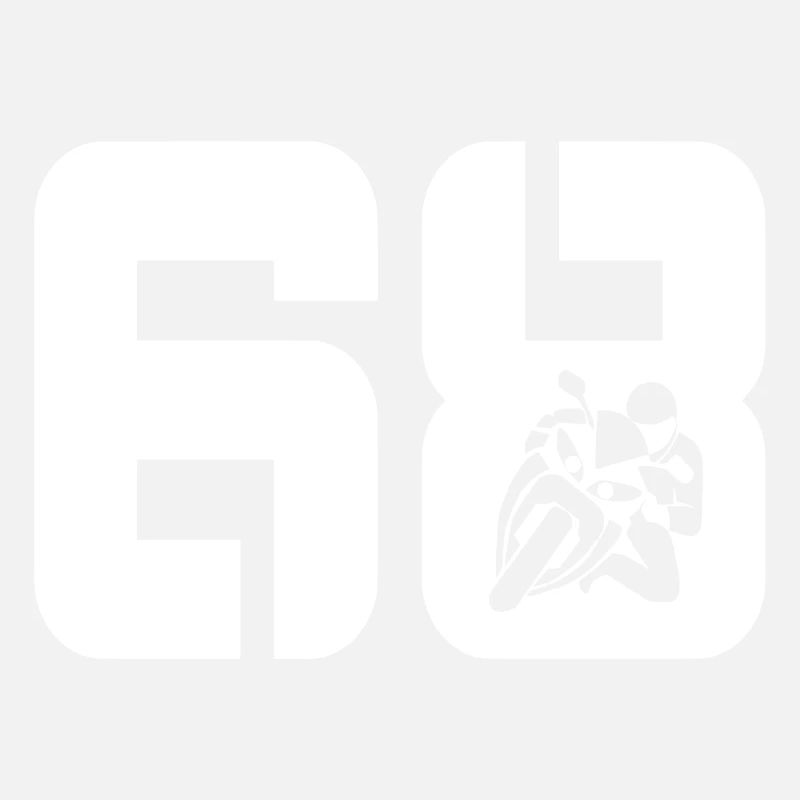 68 Motorrad Biker