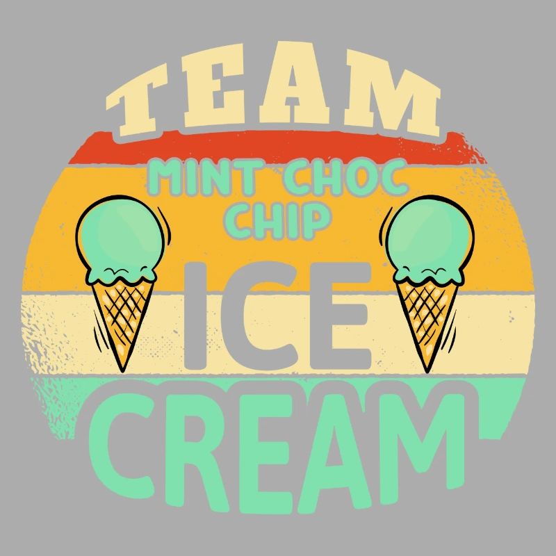 Team Mint Choc Eiswaffel Eiscreme Eis