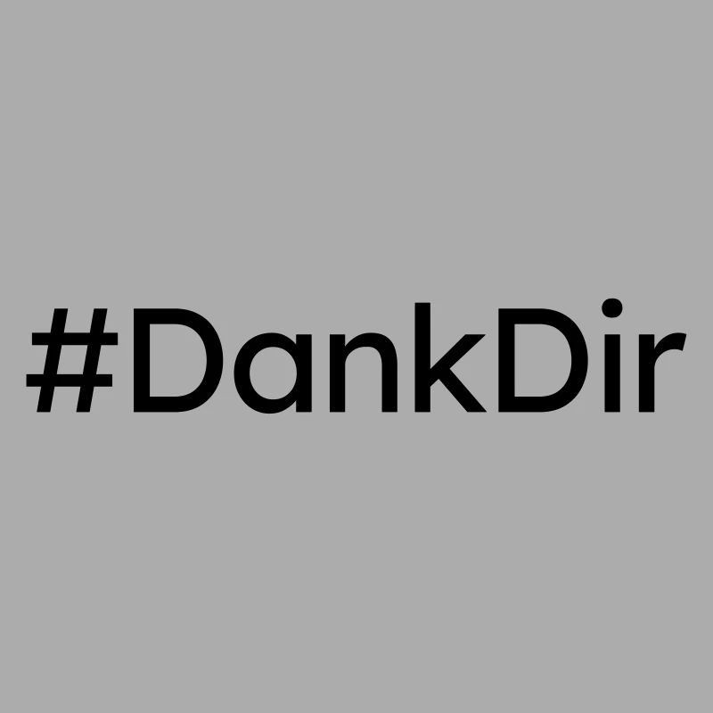 Hashtag Dank Dir Schrift Danke Typografie Geschenk