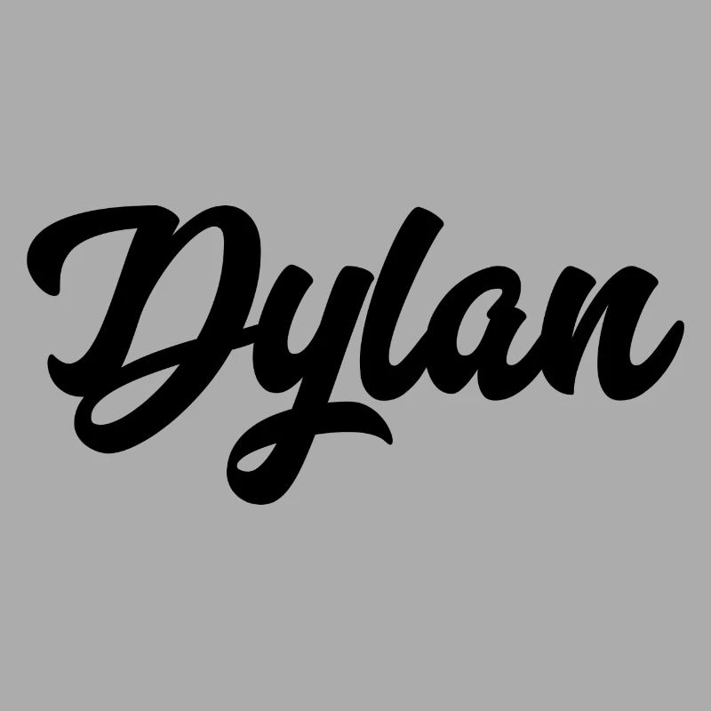 Dylan benutzerdefinierte Text Geburtstagsname