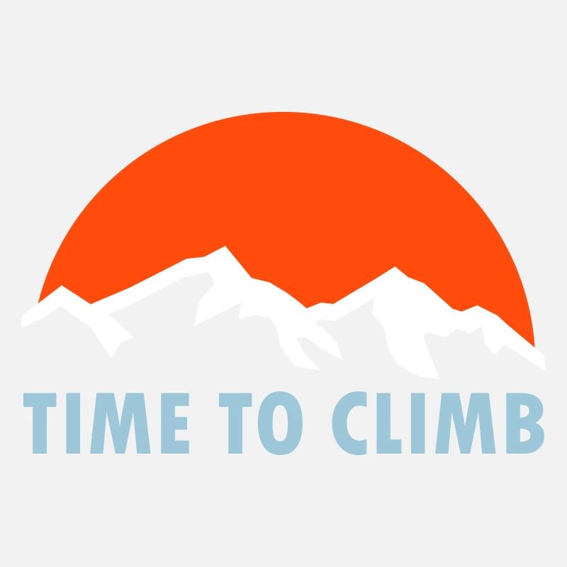 Il est temps de grimper (montagnes, soleil)