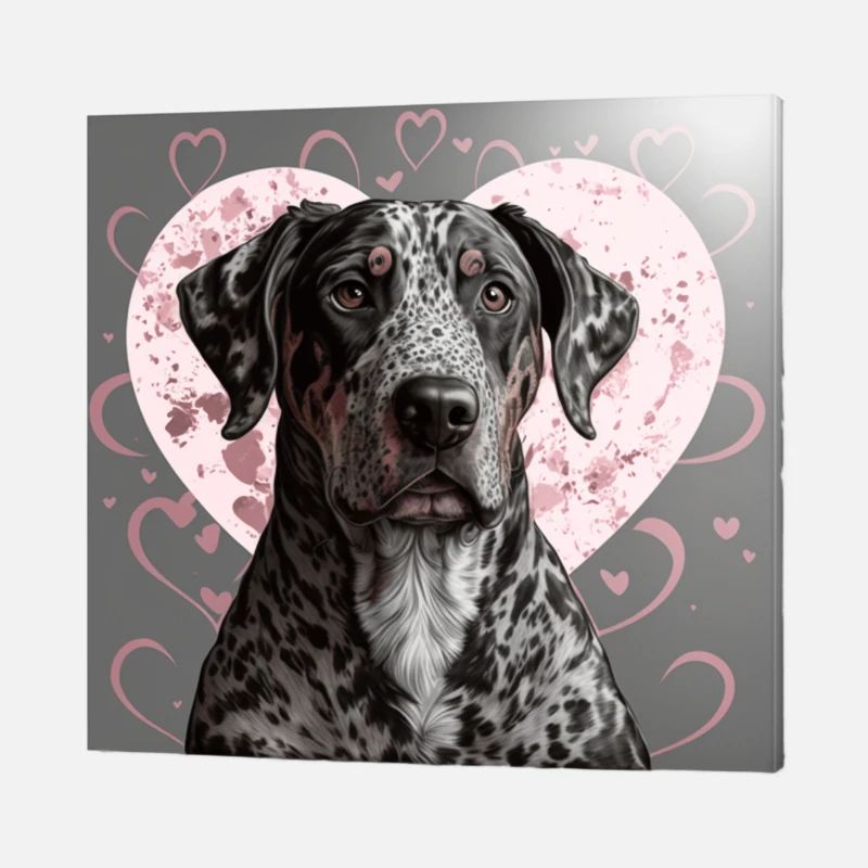 Catahoula Leopard Dog Valentine's Day