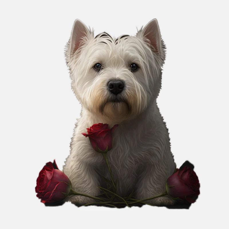 Westie Saint-Valentin