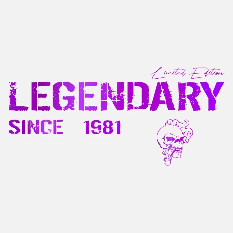 Legendary since 1981 Geschenk