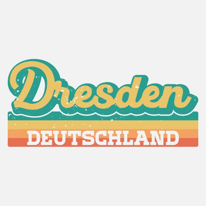 Dresden Germany GDR GDR Retro Flag