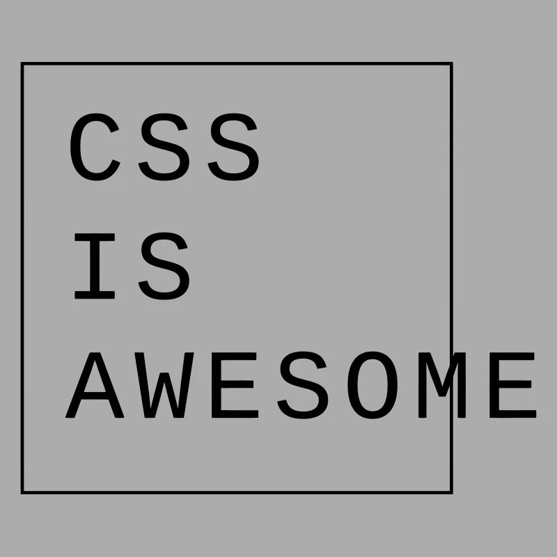 css is awesome webdesign