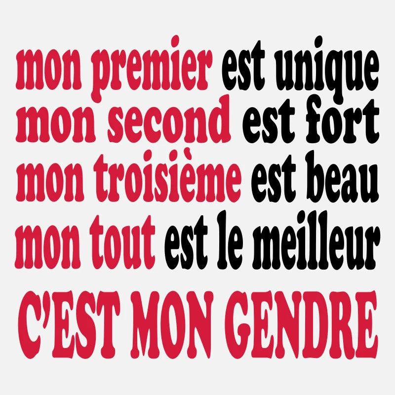 Mon gendre est beau