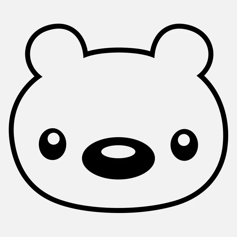 baer teddy gesicht kopf
