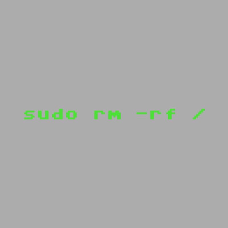 Sudo rm rf Linux Programmieren