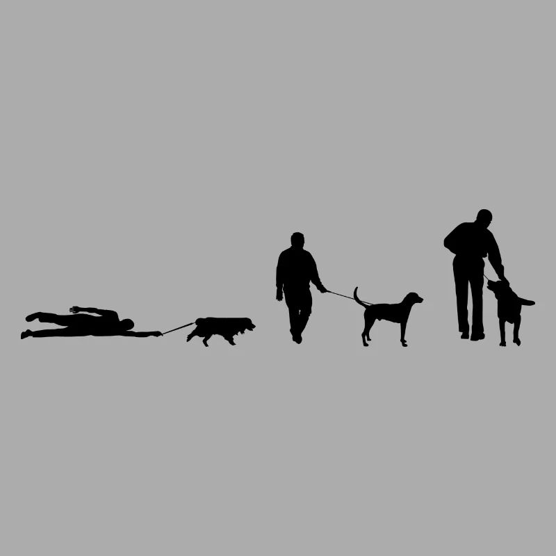 Gassi gehen Hund Evolution