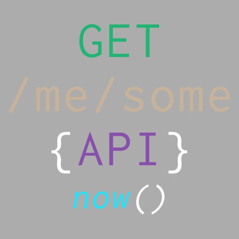 Cadeau informatique de programmation API disant