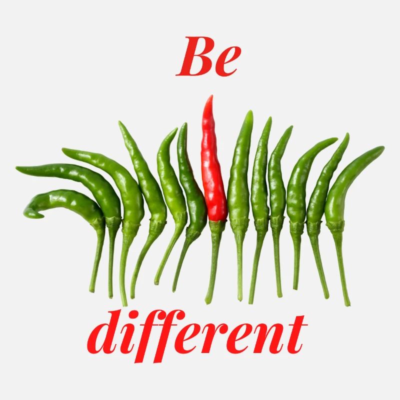 C’est différent. Sois différent. Une nouvelle perspective